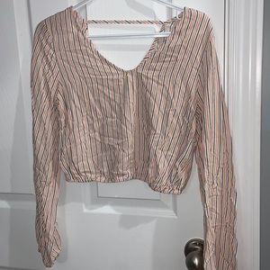 Women Ardene Croped Long Sleeve